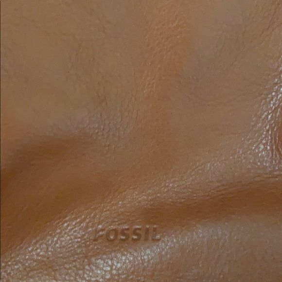 Brown leather Fossil purse - Picture 2 of 12